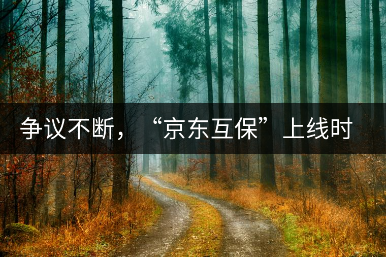 爭議不斷，“京東互?！鄙暇€時(shí)間未定