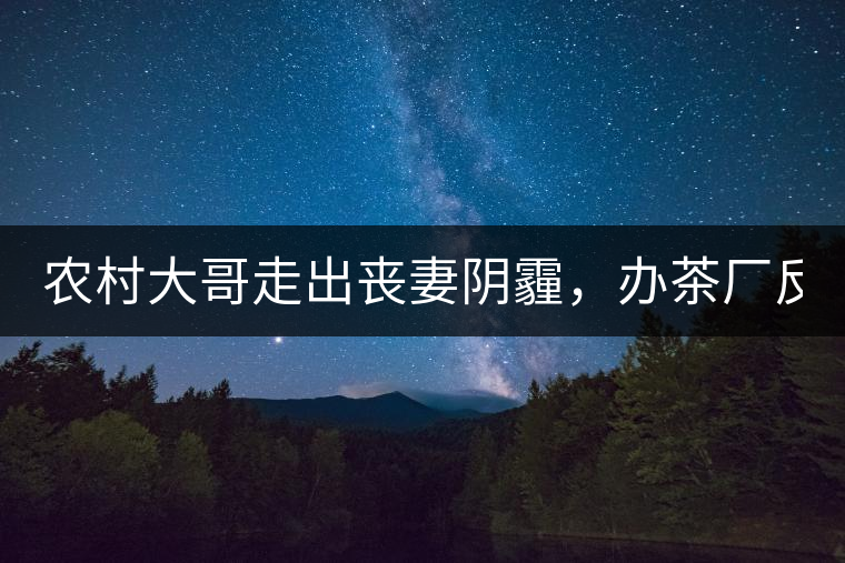 農(nóng)村大哥走出喪妻陰霾，辦茶廠反哺鄉(xiāng)鄰，每天處理鮮葉4000斤