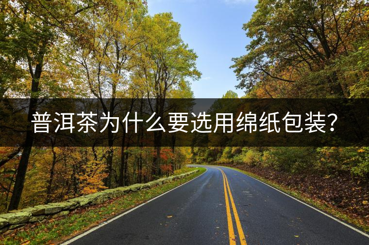 普洱茶為什么要選用綿紙包裝？