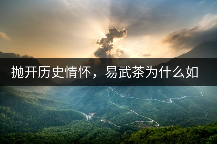 拋開歷史情懷，易武茶為什么如此受歡迎？