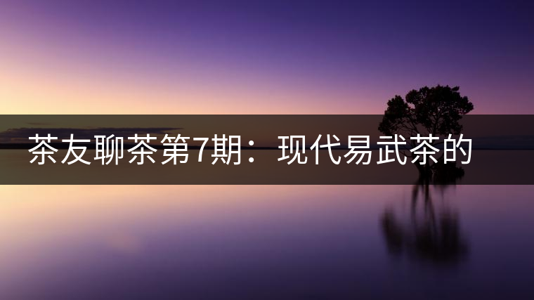 茶友聊茶第7期：現(xiàn)代易武茶的發(fā)起者，普洱茶史重量級人物—張毅