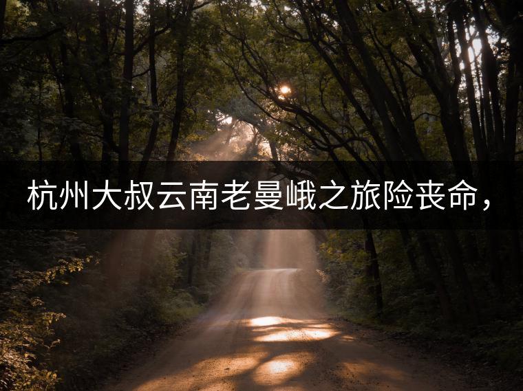 杭州大叔云南老曼峨之旅險喪命，買下茶園種茶，成普...杭州大叔云南老曼峨之旅險喪命，買下茶園種茶，成普洱圈網(wǎng)紅