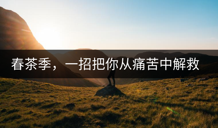 春茶季，一招把你從痛苦中解救出來(lái)