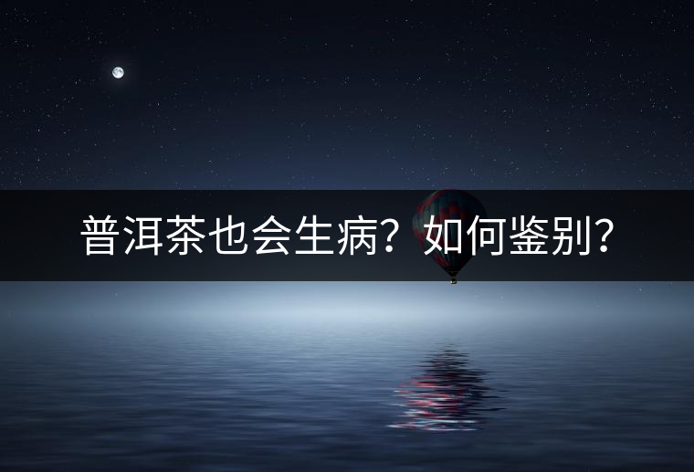 普洱茶也會生病？如何鑒別？