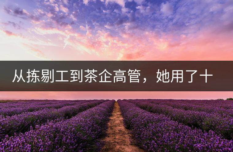 從揀剔工到茶企高管，她用了十年時(shí)間