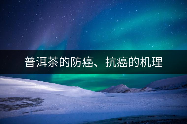 普洱茶的防癌、抗癌的機理