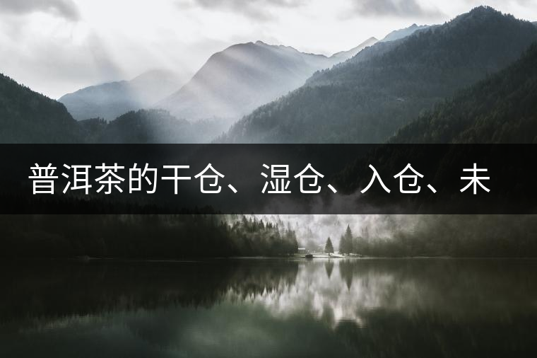 普洱茶的干倉(cāng)、濕倉(cāng)、入倉(cāng)、未入倉(cāng)及辨識(shí)區(qū)分