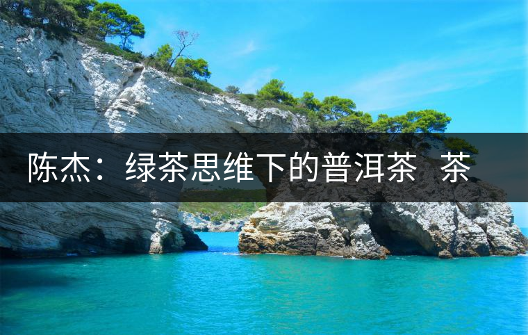 陳杰：綠茶思維下的普洱茶   茶業(yè)復興