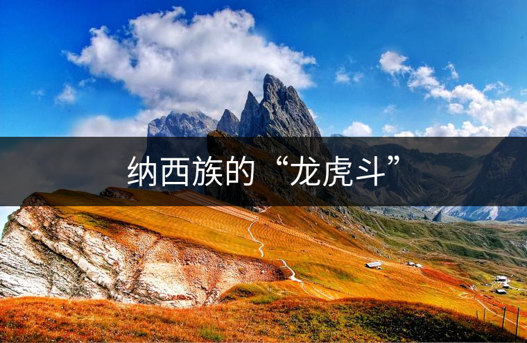 納西族的“龍虎斗”