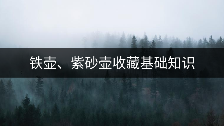 鐵壺、紫砂壺收藏基礎(chǔ)知識(shí)