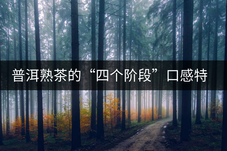 普洱熟茶的“四個階段”口感特點(diǎn)