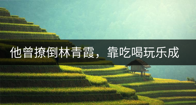 他曾撩倒林青霞，靠吃喝玩樂成為活得最明白的中國人
