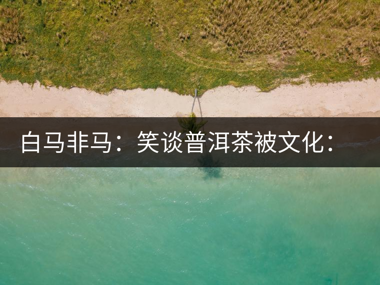 白馬非馬:笑談普洱茶被文化:曬青不是普洱茶 白馬非馬:笑談普洱茶被文化:曬青不是普洱茶