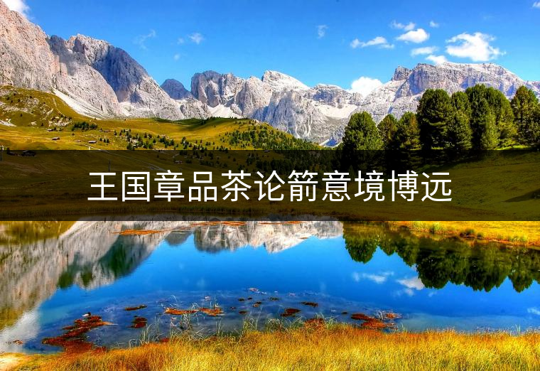 王國章品茶論箭意境博遠(yuǎn)