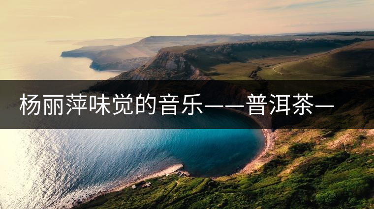 楊麗萍味覺(jué)的音樂(lè)——普洱茶——鄒家駒與楊麗萍的談話