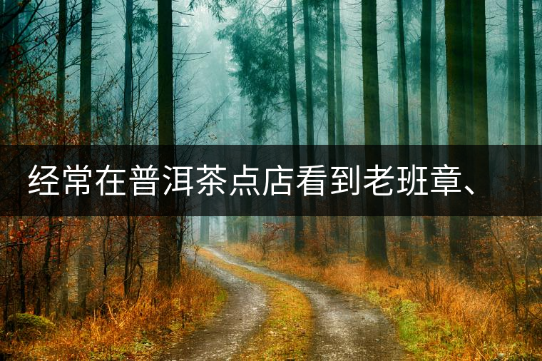 經(jīng)常在普洱茶點店看到老班章、冰島等名氣大的熟茶，它們怎么樣？