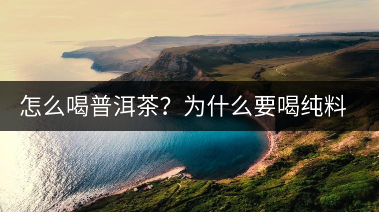 怎么喝普洱茶？為什么要喝純料普洱茶？