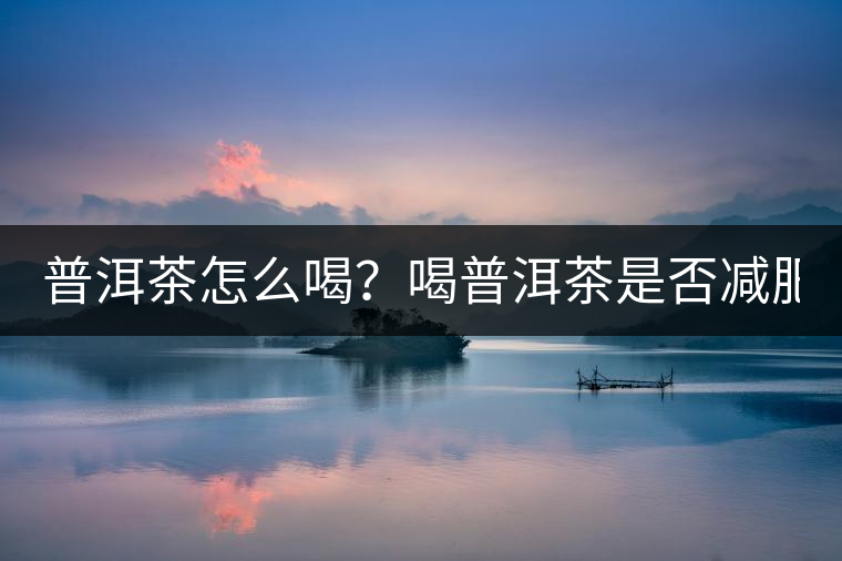 普洱茶怎么喝？喝普洱茶是否減肥？