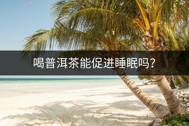 喝普洱茶能促進(jìn)睡眠嗎？