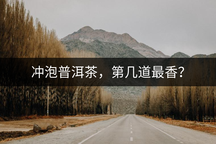 沖泡普洱茶，第幾道最香？