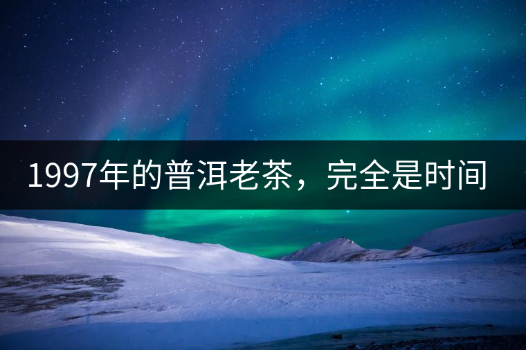 1997年的普洱老茶，完全是時(shí)間的味道。
