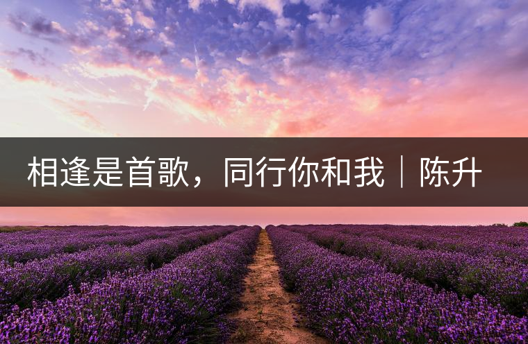 相逢是首歌，同行你和我｜陳升號與大家相約武漢茶博會！