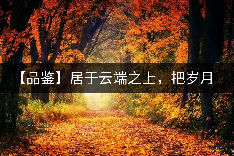 【品鑒】居于云端之上，把歲月“熟”透