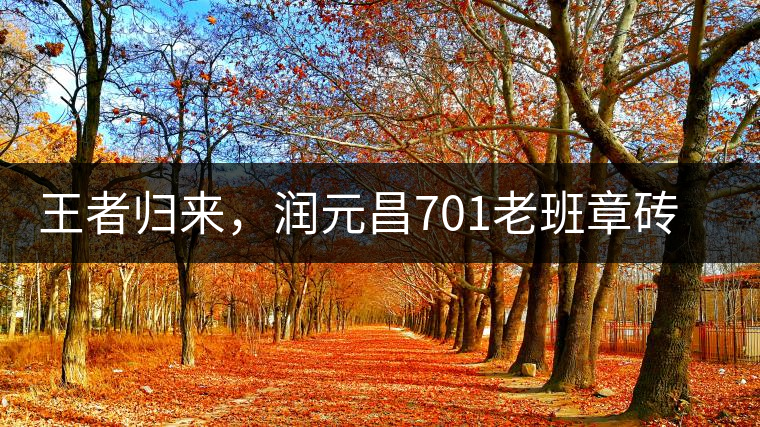 王者歸來(lái)，潤(rùn)元昌701老班章磚王即將上市