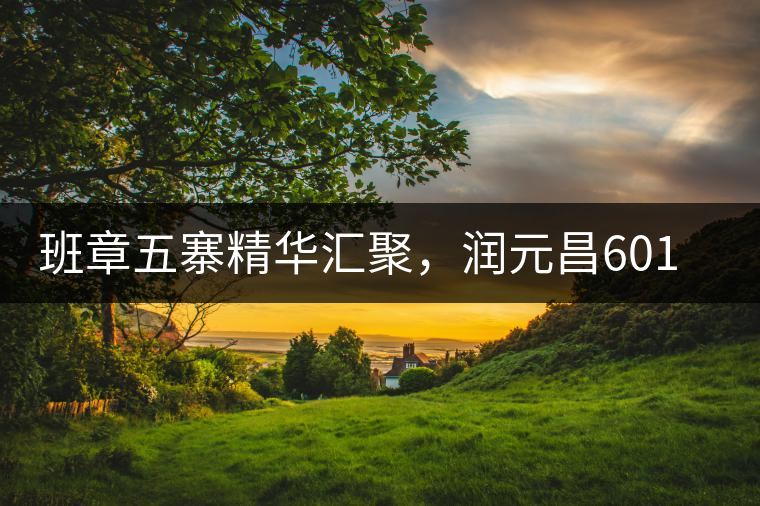 班章五寨精華匯聚，潤(rùn)元昌601班章之春震撼來襲