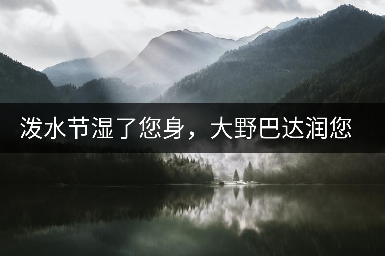 潑水節(jié)濕了您身，大野巴達(dá)潤(rùn)您心