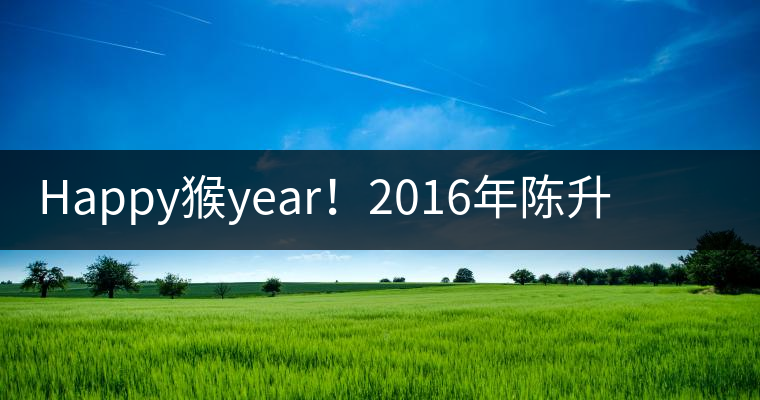 Happy猴year！2016年陳升號(hào)“猴餅”橫空出世