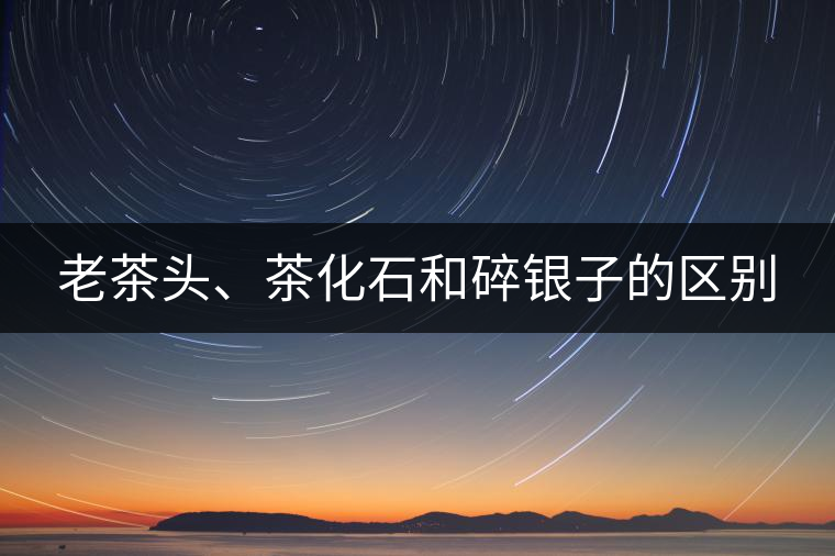 老茶頭、茶化石和碎銀子的區(qū)別