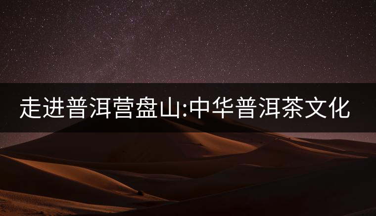 走進(jìn)普洱營盤山:中華普洱茶文化博覽苑