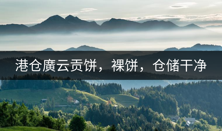 港倉廣云貢餅，裸餅，倉儲干凈