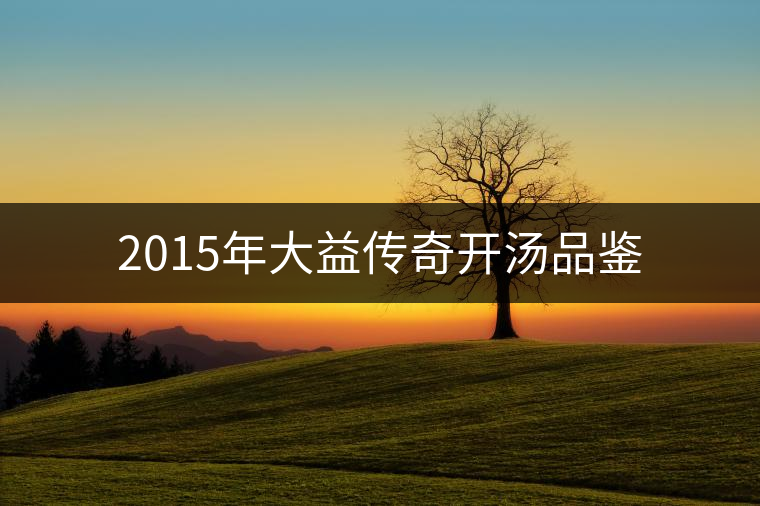 2015年大益?zhèn)髌骈_(kāi)湯品鑒 2015年大益?zhèn)髌骈_(kāi)湯品鑒