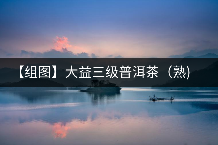 【組圖】大益三級(jí)普洱茶(熟)開湯 【組圖】大益三級(jí)普洱茶(熟)開湯