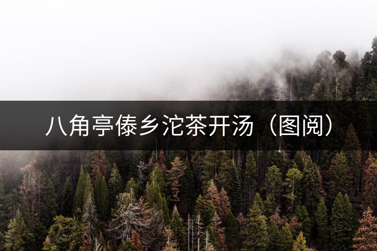 八角亭傣鄉(xiāng)沱茶開湯（圖閱）