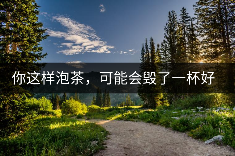 你這樣泡茶，可能會(huì)毀了一杯好茶