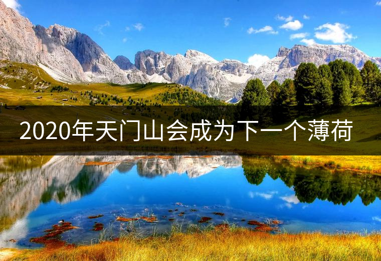 2020年天門山會(huì)成為下一個(gè)薄荷塘嗎？