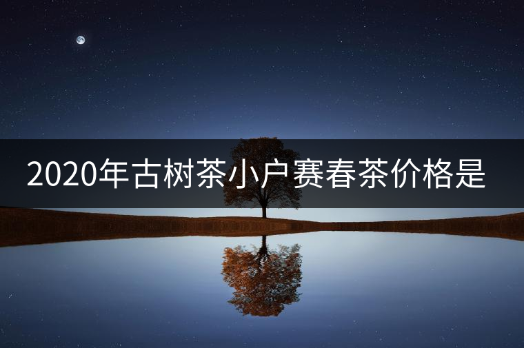 2020年古樹茶小戶賽春茶價(jià)格是多少？