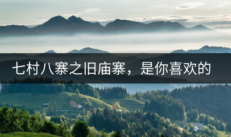 七村八寨之舊廟寨，是你喜歡的易武味嗎？