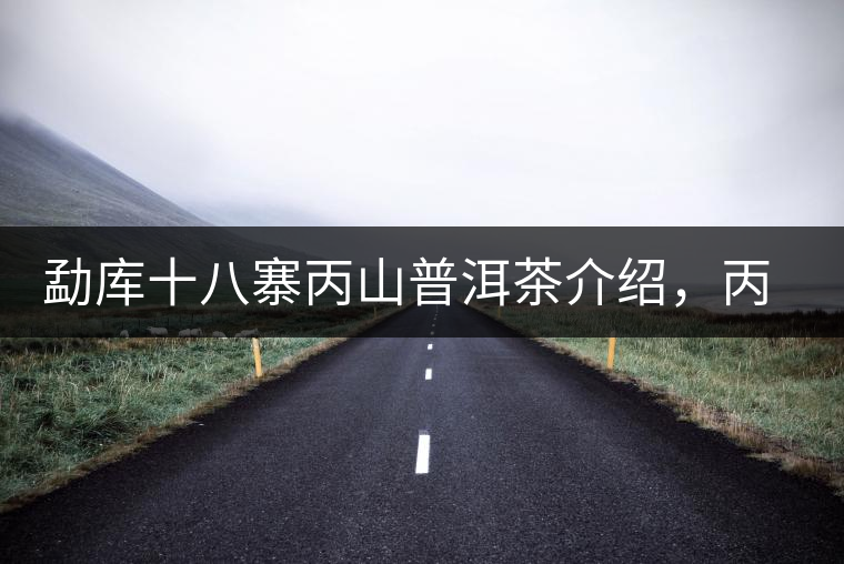 勐庫(kù)十八寨丙山普洱茶介紹，丙山古樹茶口感特點(diǎn)