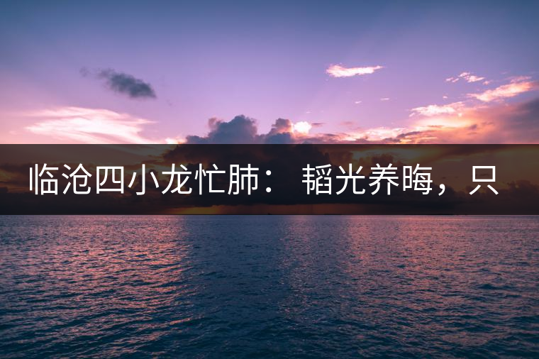 臨滄四小龍忙肺： 韜光養(yǎng)晦，只為綻放！
