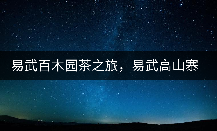 易武百木園茶之旅，易武高山寨古茶山