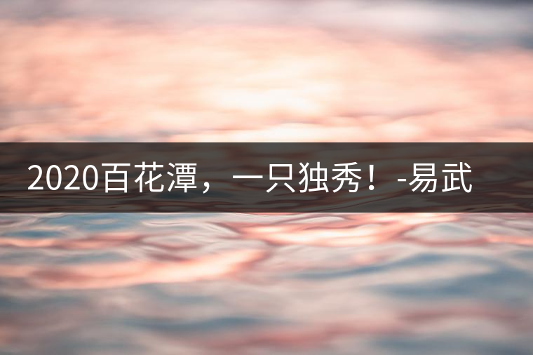 2020百花潭，一只獨(dú)秀！-易武中聘號