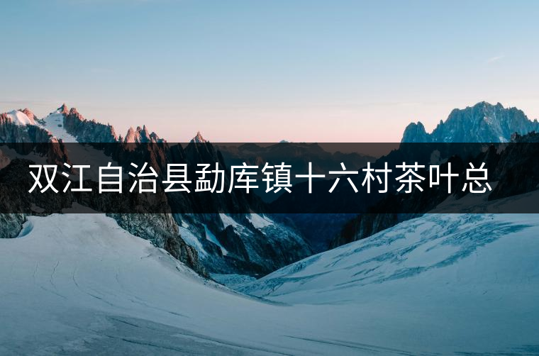 雙江自治縣勐庫鎮(zhèn)十六村茶葉總匯元夢(mèng)茶廠簡(jiǎn)介 雙江自治縣勐庫鎮(zhèn)十六村茶葉總匯元夢(mèng)茶廠簡(jiǎn)介