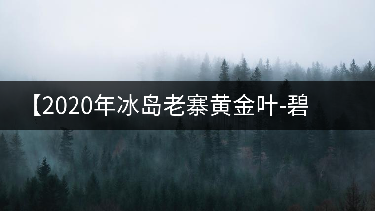 【2020年冰島老寨黃金葉-碧波蕩漾一抹香，輕啜半盞甘若露。