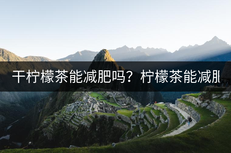 干檸檬茶能減肥嗎？檸檬茶能減肥！