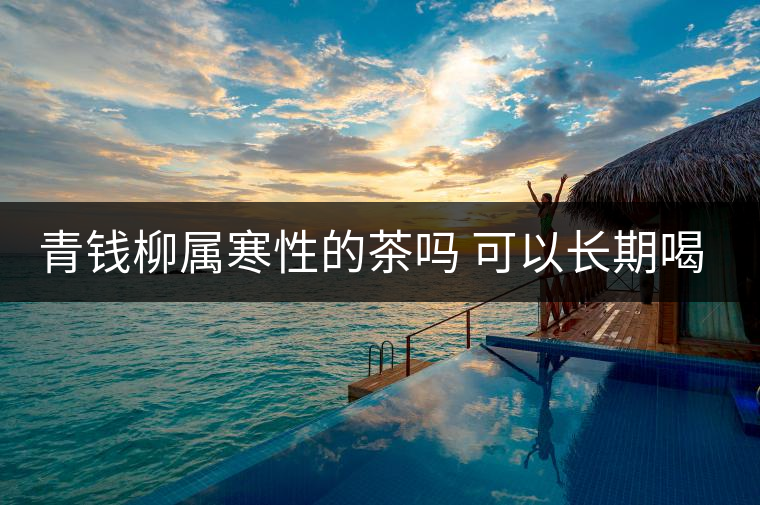 青錢柳屬寒性的茶嗎 可以長期喝嗎