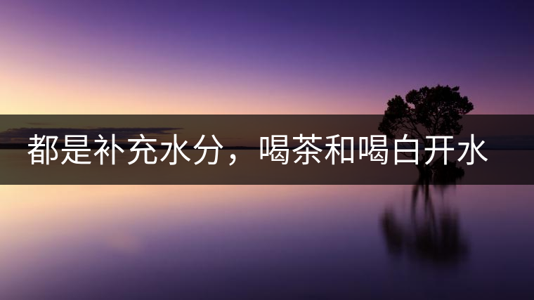 都是補(bǔ)充水分，喝茶和喝白開水有什么區(qū)別？